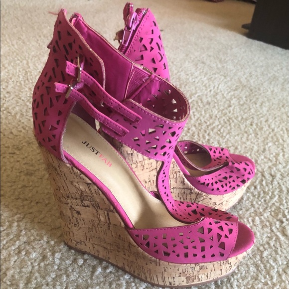 JustFab wedges - Picture 1 of 1